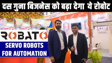 अब Robato का रोबोट करेगा, आपका ये काम | Servo Automatic Robot Arm for Injection Molding Machine |