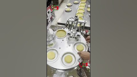 A303-C 全自動塔派皮成型機 Fully Automatic Crust Forming Machine for Large Size Pie (Over 95mm )#Eggtart #Pie