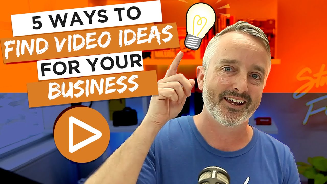 How to Get VIDEO CONTENT IDEAS for Business - YouTube
