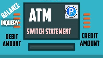 ATM Management Program./ Switch statement/#9 Programming with C++