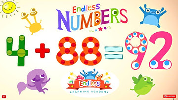 Endless Numbers 92 | Learn Number Ninety-two | Fun Learning for Kids