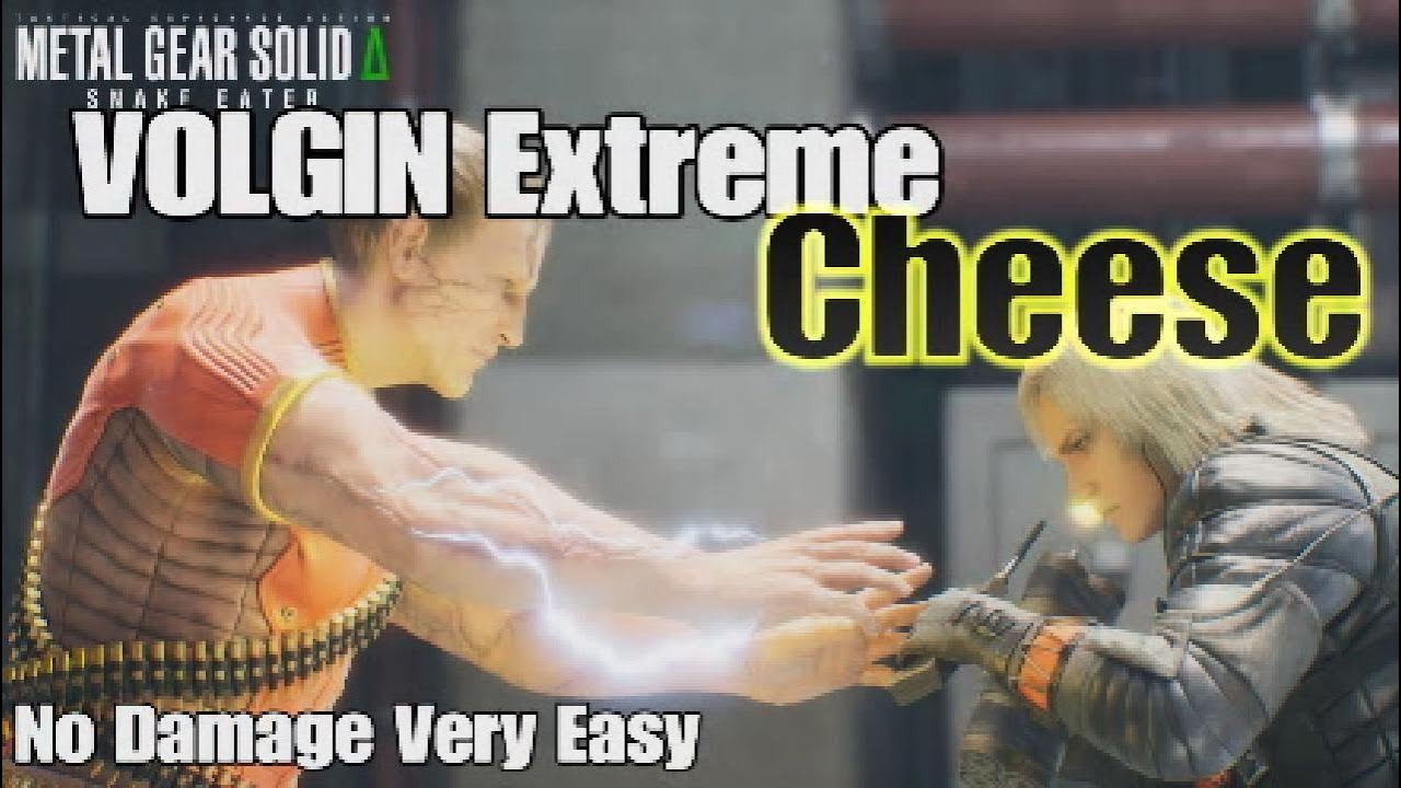 MGS Delta - Volgin Boss Fight Cheese (Extreme Difficulty) No Damage, Non-lethal, Easy Method 