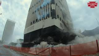 One James River Plaza Implosion - DH Griffin Wrecking - Richmond, VA