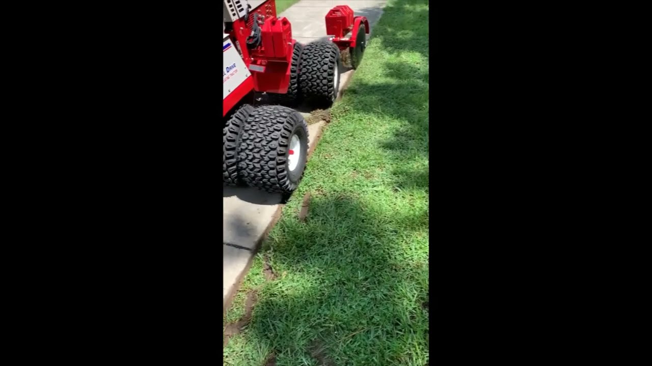 Ventrac ED202 Edger Demo