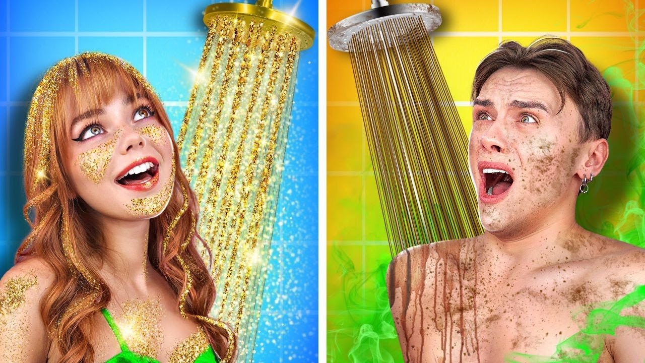 Везучий vs Невезучий Студент! Я Влюбилась в Неудачника