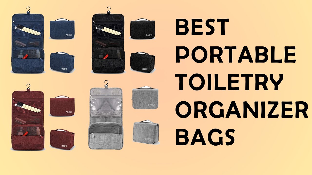 Portable Toiletry Organizer Bags Waterproof Cosmetic Pouch | Nice Color