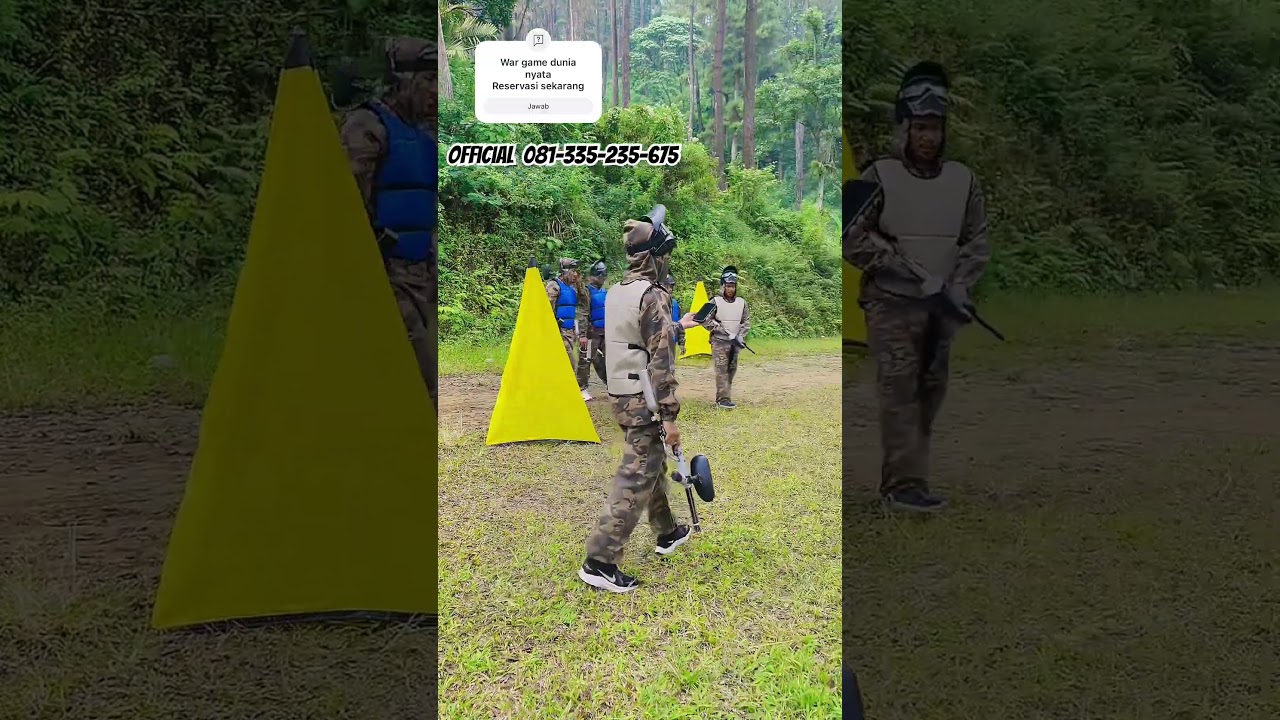 Paintball pacet mojokerto wargame dunia nyata