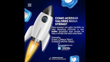 Como acessar valores numa String em Python?