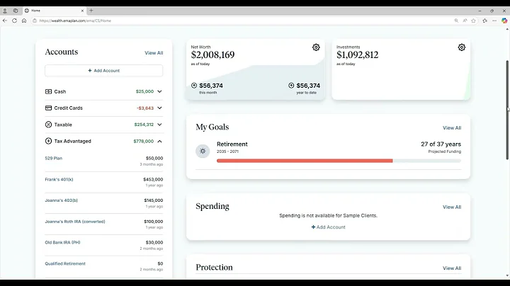 eMoney Client Portal Demonstration