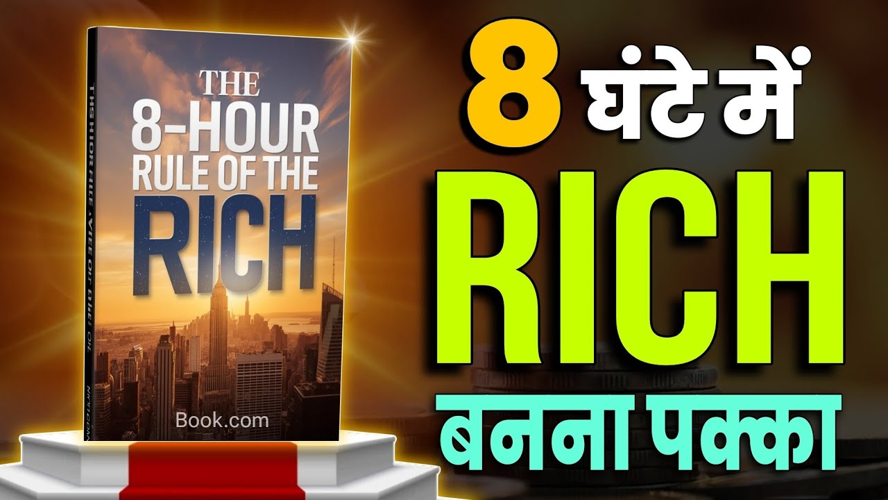 8 घंटे बहुत है Rich बनने के लिए! | The 8-Hour Rule Of The Rich | Audiobook 