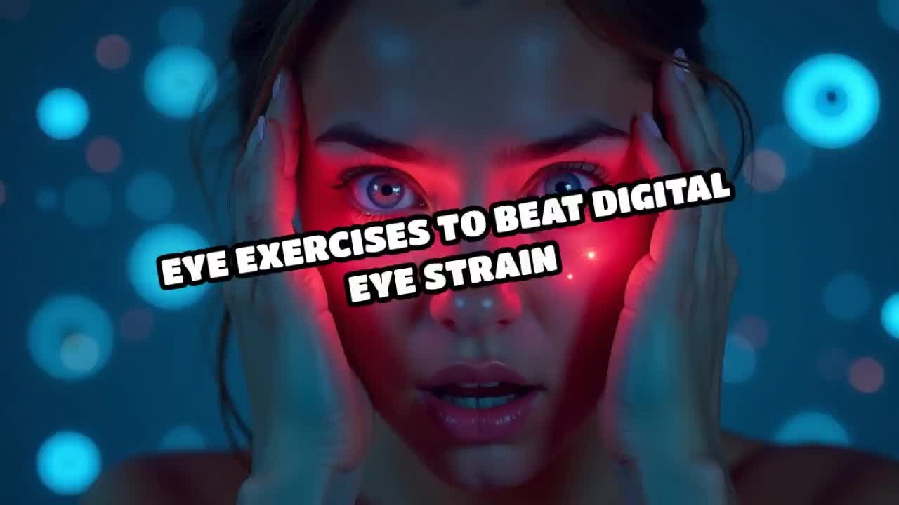 Eye Exercises to Beat Digital Eye Strain - YouTube