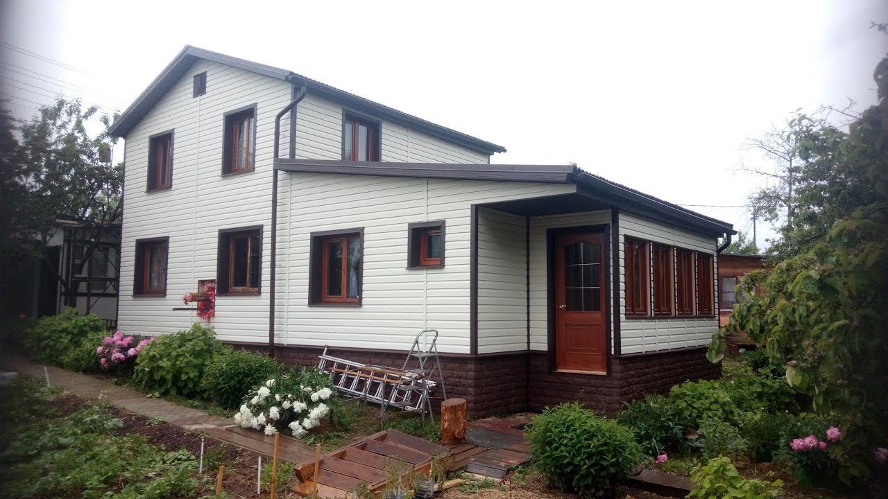 Монтаж сайдинга с утеплением! - YouTube