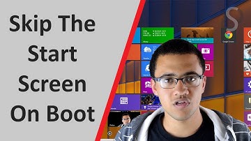 How To Skip The Start Screen and Boot Directly To Desktop in Windows 8.1