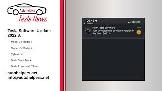 Tesla Software Update 2022 8 screenshot 4