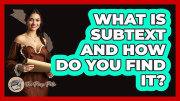 What Is Subtext And How Do You Find It? - The Prose Path