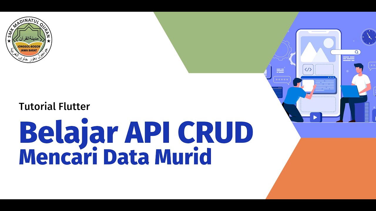2. Belajar API CRUD Flutter - Mencari Data Murid - YouTube