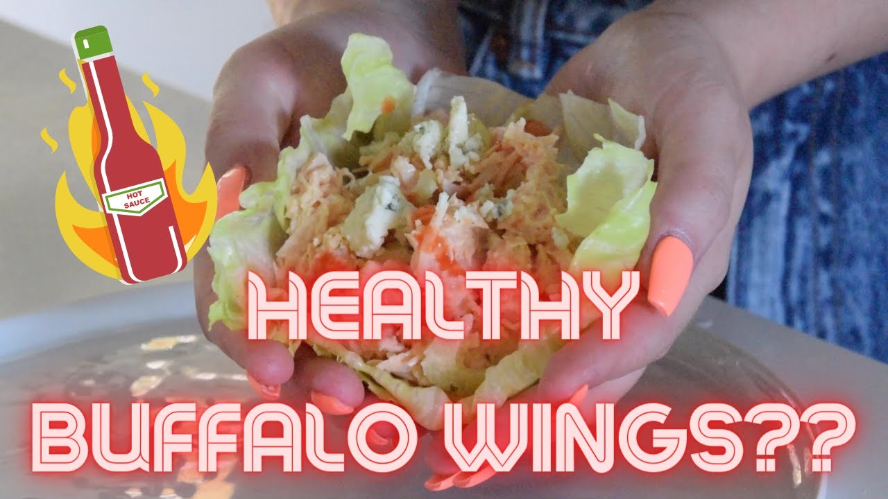 buffalo chicken lettuce wraps | summer bbq recipe !