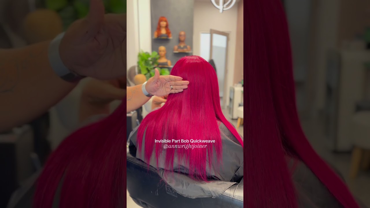 Simple Asymmetrical Bob Haircut 