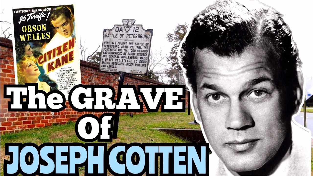 Могила Джозефа Коттена, голливудской иконы.