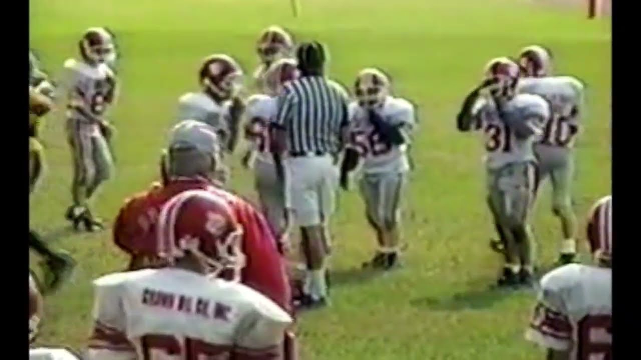 Connecticut Pop Warner-Bristol Bulldogs vs Tri-Town/Vernon 1997 Jr. Midget.