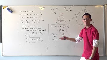 Max/Min: Rectangle Inscribed in Scalene Triangle (2 of 2)