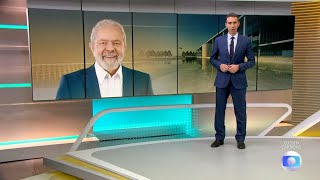 Jornal Hoje: Escalada e Encerramento sobre a eleição de Lula - 31/10/2022