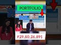 Swapnilpatni  sir portfolio  30 crore  ca cs cma motivation  sharemarket