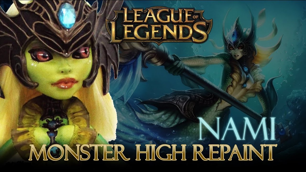 costumes for kids NAMI - League of Legends - Doll Repaint [ENG SUB]