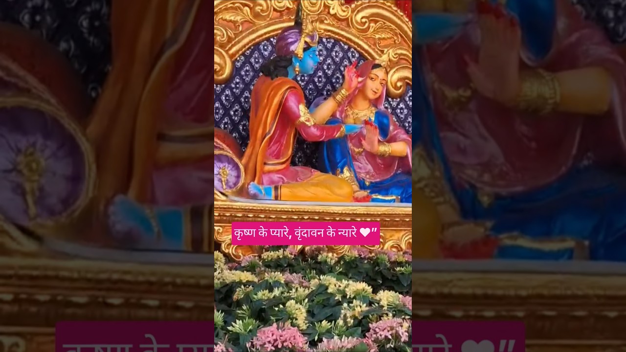 ये वृंदावन है प्यारे ❤️🌸# Vrindavan #shortsfeed #radhamadhav