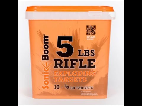 BEST SONIC BOOM  5-LB EXPLODING RIFLE TARGET