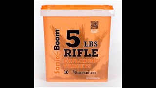 BEST SONIC BOOM  5-LB EXPLODING RIFLE TARGET