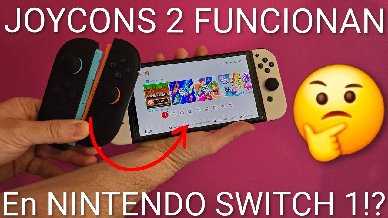 🎮🤔 Los JOYCONS 2 FUNCIONAN en la NINTENDO SWITCH 1⁉️ - YouTube