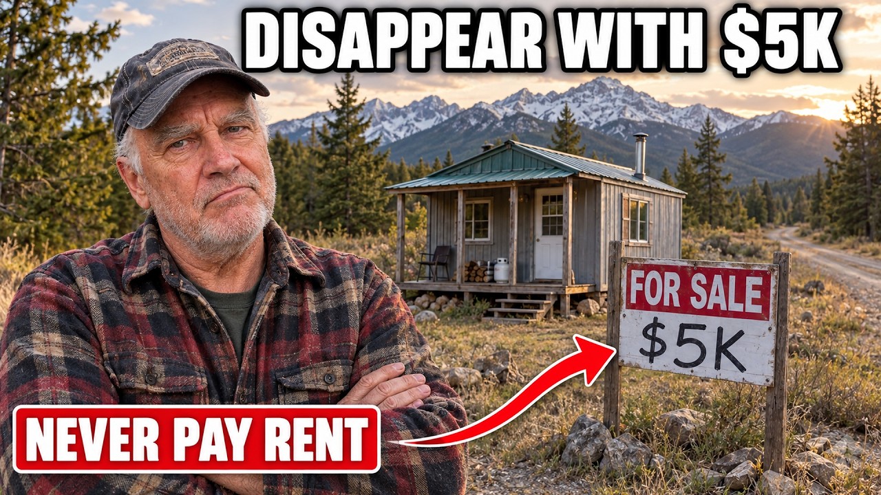 Watch The 5 Places You Can Disappear with $5K (And Never Pay Rent Again) on YouTube Watch The 5 Places You Can Disappear with $5K (And Never Pay Rent Again) on YouTube