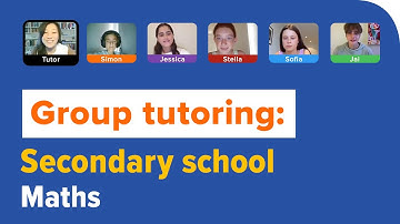 Group Secondary School Maths Tutoring with Cluey Learning