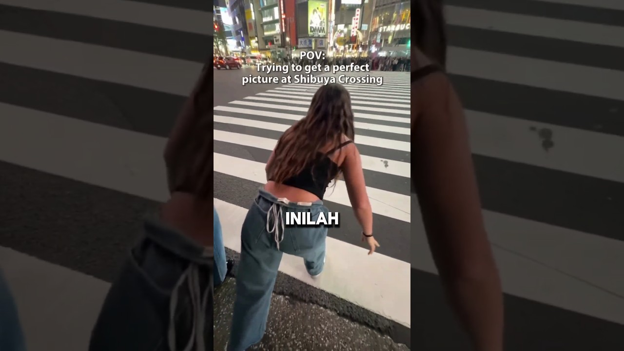 Rahasia Foto Estetik Di Shibuya Crossing