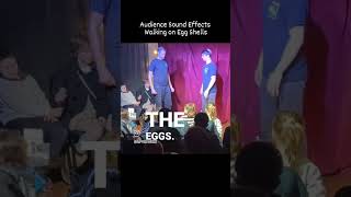 Walking on Egg Shells 🥚 #nyc #family #comedy #improv #offbroadway