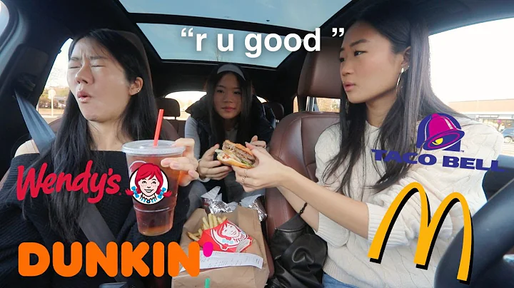 LETTING THE PERSON IN FRONT OF US DECIDE WHAT WE EAT FOR 24 HOURS!!