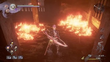 Nioh 2 Flaming Castle Get to the Door From Other Side