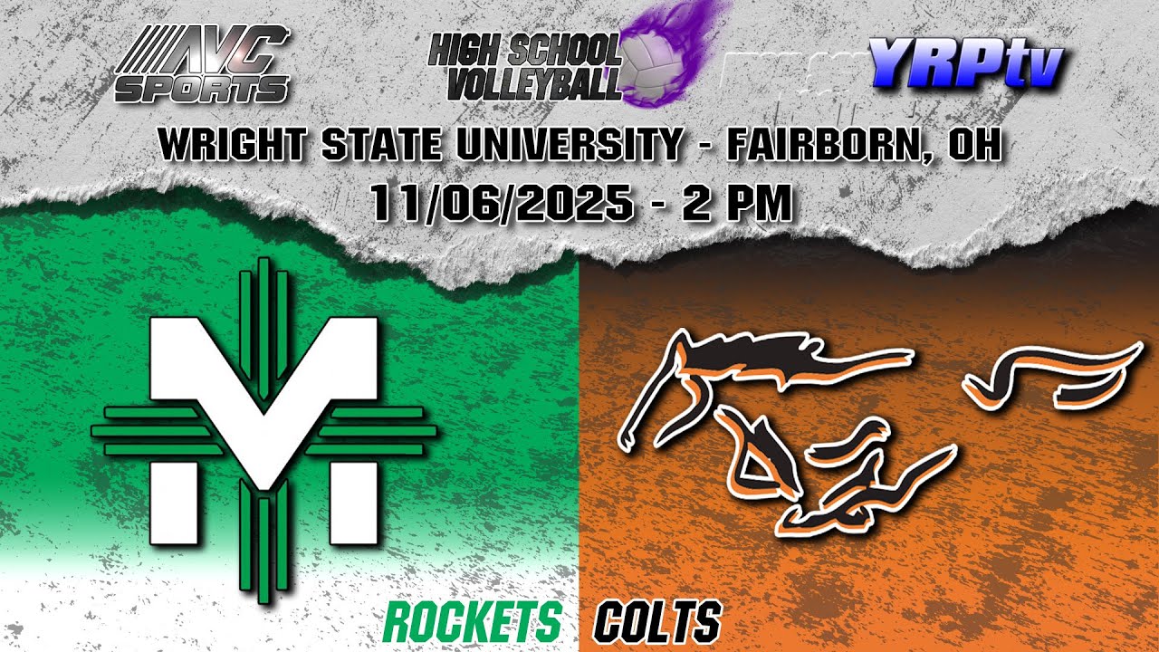 McNicholas Rockets vs Meadowbrook Colts HS Volleyball Playoffs 11.06.2025