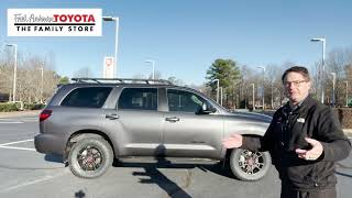 A Closer Look at 2022 Toyota Sequoia TRD Pro!