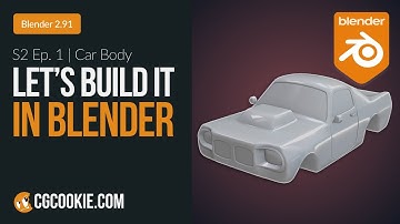Modeling a Car in Blender 2.9 | Let
