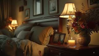 Soft Nightfall — gentle rain, warm lights and a calm, dreamy night mood