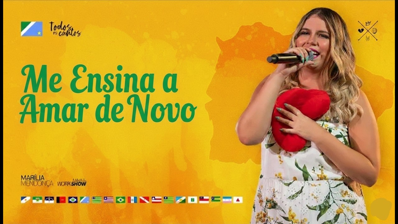 Marília Mendonça - Me Ensina a Amar de Novo | Sertanejo Romântico Sofrência 2026