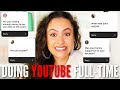 *I CAN'T BELIEVE IT!* FULL-TIME YOUTUBER Q&A!!