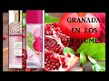 GRANADA EN LOS PERFUMES + PERFUMES CON GRANADA - SUB