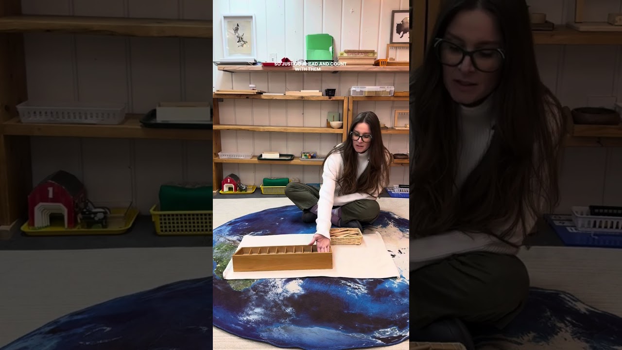 The Spindle Box | How To Teach The Spindle Box | Montessori Lesson