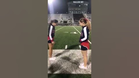 Cheerleader Invisible Box Challenge || ViralHog