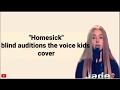 Lyrics! Homesick - Dua Lipa Cover Jade (blind auditions the voice kids) by All Music