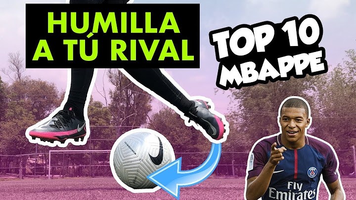 TOP 10 INCREIBLES REGATES FÁCILES Y EFECTIVOS de KYLIAN MBAPPÉ para BURLAR a tú RIVAL en el FÚTBOL