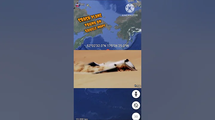 Real crashed plane found On google earth #googlemaps #googleearth